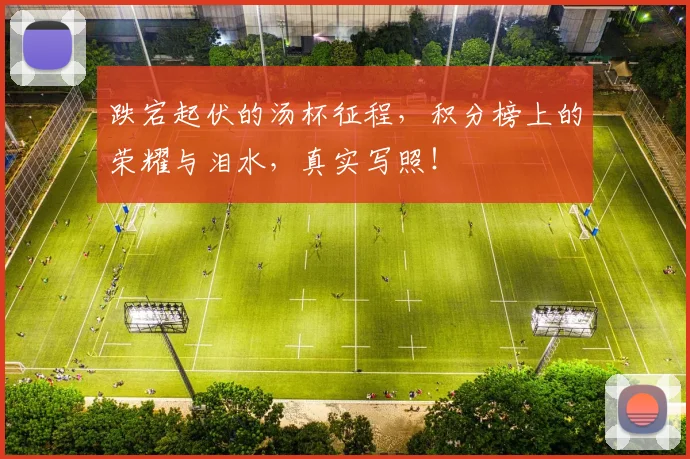 跌宕起伏的汤杯征程，积分榜上的荣耀与泪水，真实写照！